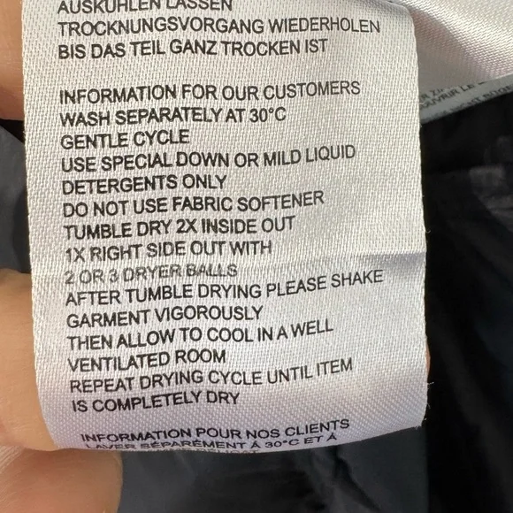 Bogner Fire & Ice e-D Down Jacket Mens S Black Puffer Coat Quality Made Warm EUC - Picture 15 of 15